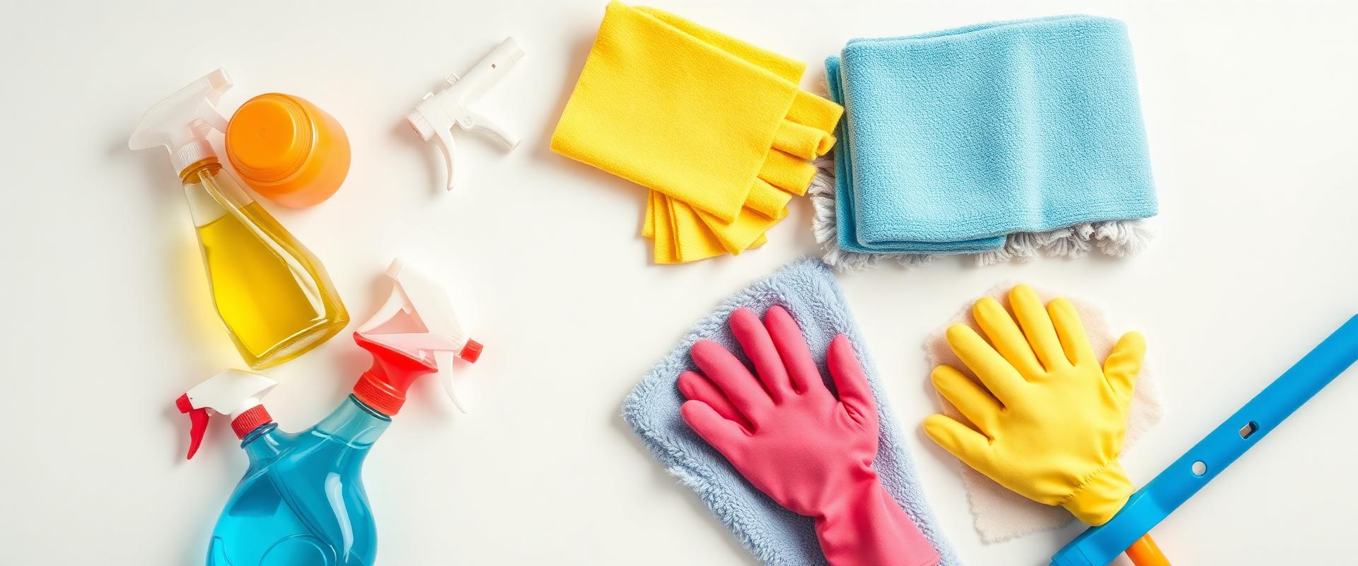 Professional cleaning supplies